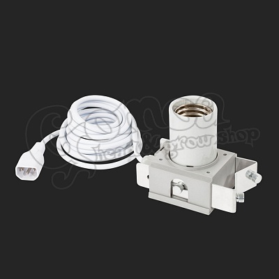 Adjust-a-Wings E40 reflector socket with IEC cable
